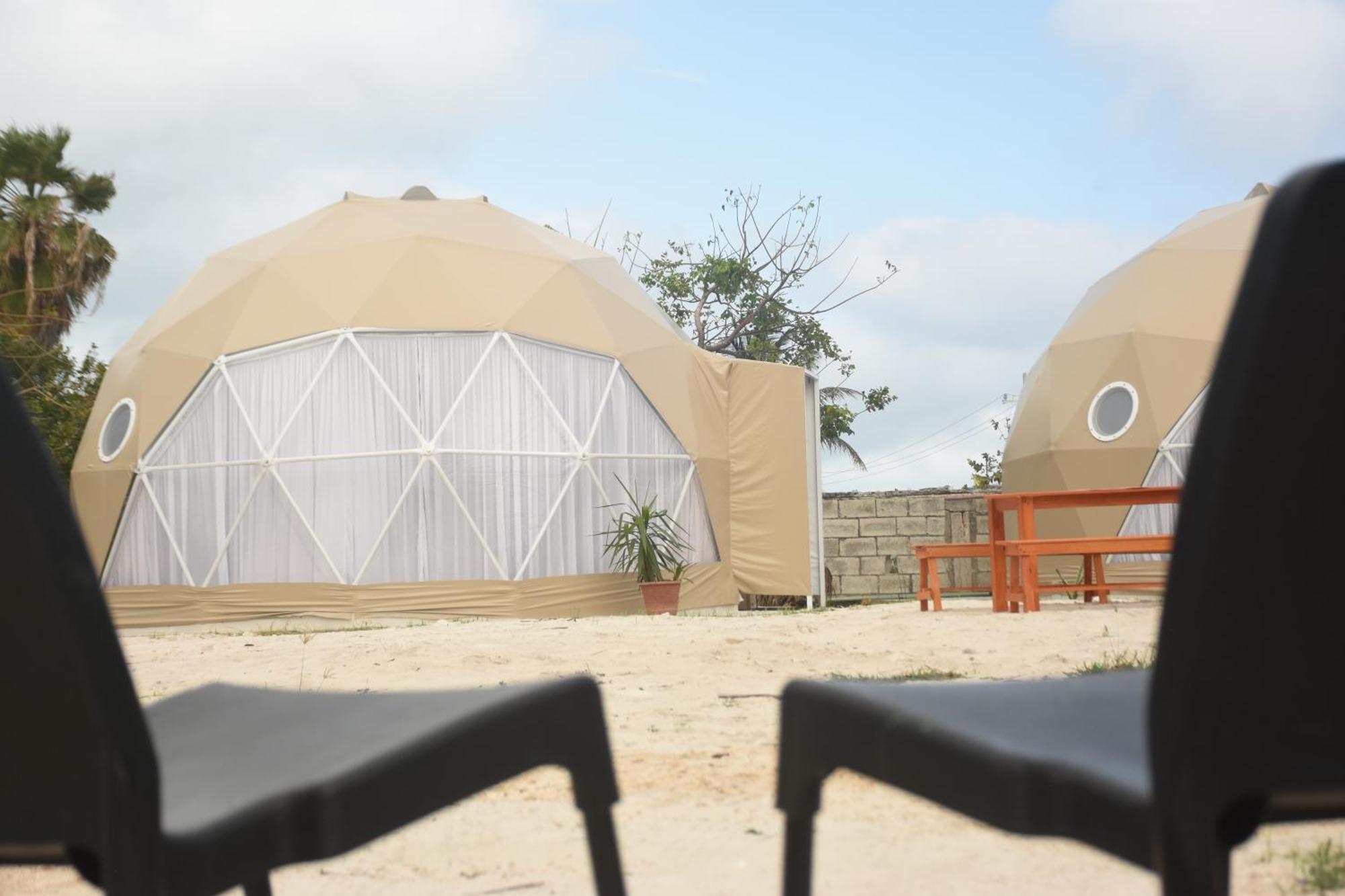 Hidden Island Glamping Isla Mujeres Hotell Exteriör bild
